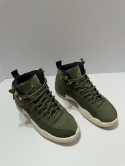 Jordan Air Jordan 12 Retro GS Olive Metallic Gold Sneaker 6Y