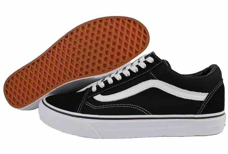 VANS OLD SKOOL BLACK/WHITE CLASSIC SKATE 0W9T6BT BOYS GIRLS KIDS US YOUTH SIZE 2