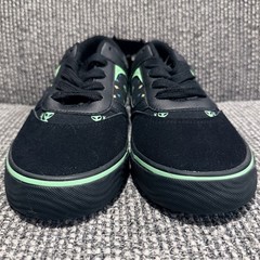 Airwalk Huntington Alien Print Black Green Kids Size 6 Sneakers NWT
