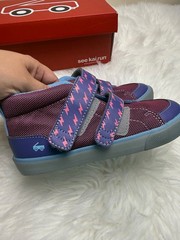 See Kai Run Dean Adapt Berry Adaptive Sneakers Kids Size 13 Purple Pink