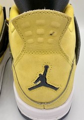 Pre-Owned Air Jordan 4 Retro (GS) Size 7y Lightning 408452-700