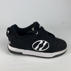 Heely’s Voyager Wheeled Rolling Shoe Youth Size 4 Black White RIGHT FOOT ONLY *