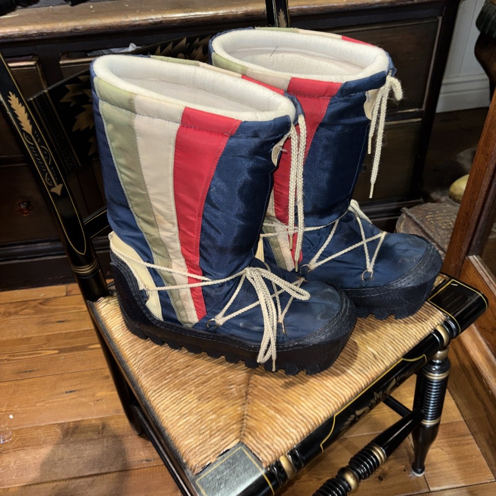 Vintage Boho 60s 70s Kelso Moon Boot Outdoor Snow HTF EUC Men 9-10 Retro Rare