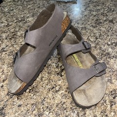 Birkenstock Kids Roma Sandals US Size 2 EU 33 Unisex Mocha 33 210 L2