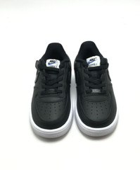 *NEW* PRE-SCHOOL KIDS NIKE FORCE 1 LOW EASY ON LV8 1 (PS) BLACK (FV6104 001) 👍