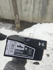 Under Armour UA BINF Assert 10 AC Kids Black/White Mesh Sneakers 6K Hook & Loop
