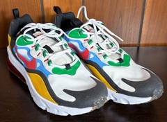 Nike Air Max 270 React Multi-Color Sneaker RARE Sz 7Y or 8.5 Women’s – VGC+