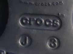 Crocs Kids Baya Clogs Navy Blue Size J3