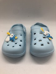 Hitmars Clogs Children’s Sandals Mules Non-slip Bath Shoes, Light Blue EUR 30