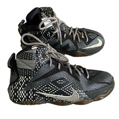 Nike LeBron 12 Black History Month 2015 Athletic Basketball Shoes Kids 4Y EU 36