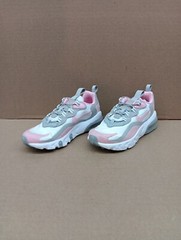 Nike Air max 270 React (PS) Girls Shoe- White/ Pink- US Size 2Y- BQ0102-104
