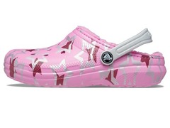 Crocs® Kids Classic Lined Clogs – Slip-on Shoes for Toddlers – Synthetic Upper –