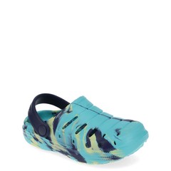 Rugged Shark Big Kid Size 6 Eva Lined Slip-On Medium Width Blue Clogs NEW