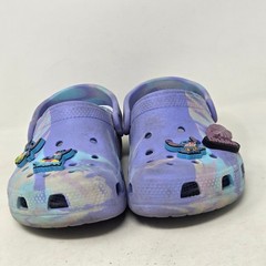 Crocs Classic Clogs Disney Lilo & Stitch Marble Purple Blue J2 Clogs Jibbitz