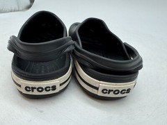 Crocs Crocband Clogs Kids Black Slip-On Strap Casual Round Toe Comfort – C12