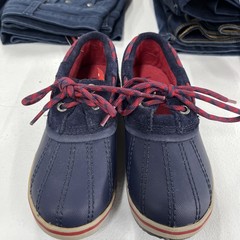 LL Bean Rangeley 2 Eye Moc Toddler Size 12 Blue Bright Navy 507448