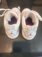 Nike Air Jordan 4 Retro ‘Hyper Violet’ Kids Sneakers FQ1312-151- SZ 10.5 C