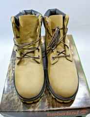 NEW VINTAGE!!! TIMBERLAND CLASSIC BOOT GOLD/BLACK JUNIORS SIZE 5 M (14991)