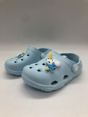 Hitmars Clogs Children’s Sandals Mules Non-slip Bath Shoes, Light Blue EUR 30