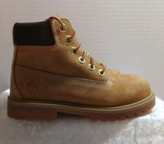 Timberland Wheat 6 Inch Classic 12809 Premium Toddler Boots Size 11
