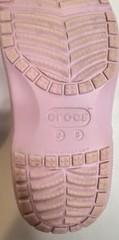 Crocs Clog Iconic Comfort Shoe Pink Size US J 3 Junior 3 Kids Youth Girls