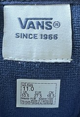 Vans Knu Skool Blue & Pink White Sneakers Low-Top Shoes Size 11