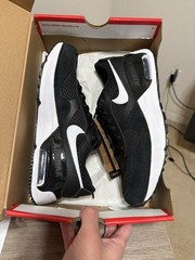 Size 5.5Y / 7W – Nike Air Max SYSTM Low Black Wolf Grey
