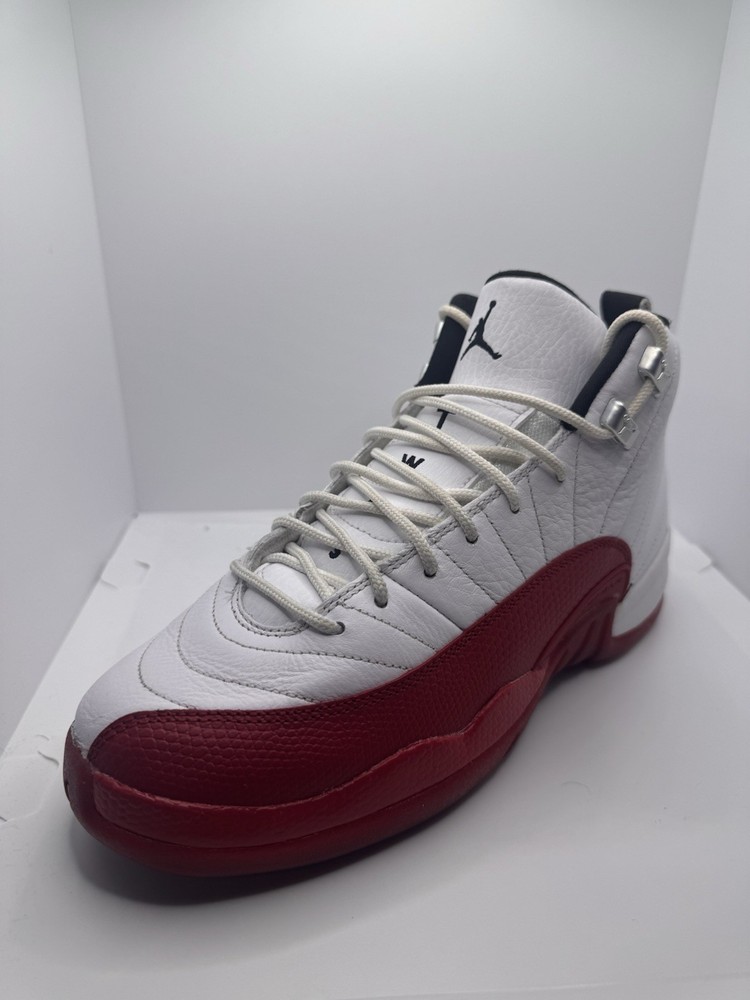 Air Jordan 12 Retro Cherry Size 7Y, Model 153265-116