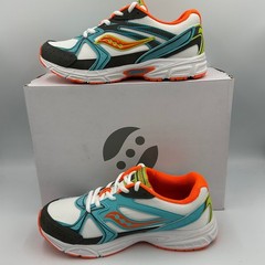 Saucony Ride Millennium KDZ Multi Neon Retro Shoes Sneaker Y2K Kids 5.5 NIB