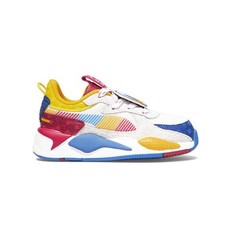 PUMA P. Patrol X RsX Team Lace Up Youth Boys Multi, White Sneakers Casual Shoes