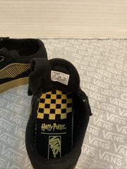 Vans X Harry Potter Old Skool V Golden Snitch Us Toddler 6.5 Shoe
