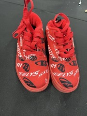 Heelys Pro 20 Prints Logo Wheeled Shoes Sneakers Red Sz 1 (YOUTH)