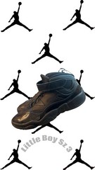 Nike Air Jordan Jumpman Two Trey Sneaker Shoes Boys 3Y (PS) Black (DQ8432 003)