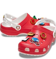 CROCS SEGA SONIC THE HEDGEHOG RED SIZE Kids Toddler 4