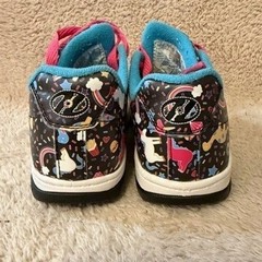 Heelys Split Kids Roller Shoes Black Unicorn Dinosaur Rainbow HES10387 Size 1Y