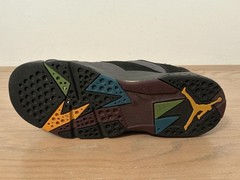Jordan Air Jordan 7 Retro BG Shoes Youth Size 7Y Gray Black Sneakers 304774-034