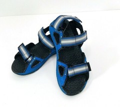 Merrell Boys Hydro Blaze Water Sport Sandals Royal Blue Black Hook Loop 11M Kids