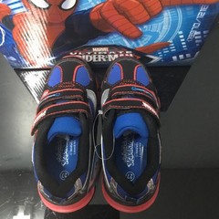Marvel Ultimate Spider-Man Kids Low Top Sneakers Size US 10.5 / EU 27