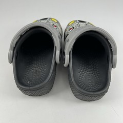 Crocs Classic Unisex Kids C4 Fun Labs Light Up Monster Truck Clogs Graphite Gray