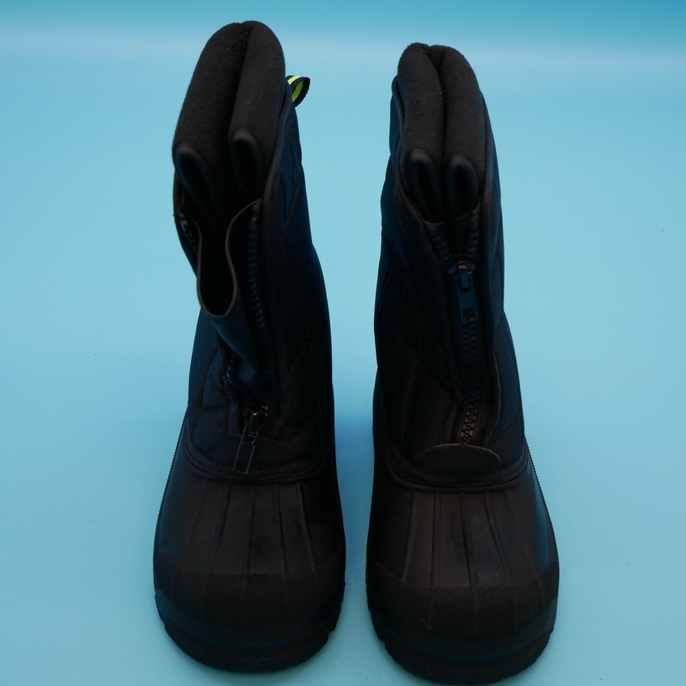 Dream Paris KStar Insulated Winter Boots Black/Neon Green Youth Size 13