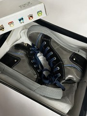 Hoo Howard Boy’s lace high top sneaker Side Zipper Sz 29 US Sz 11.5