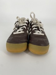 Adidas Samoa Brown White Leather Lifestyle Casual Shoes Sneakers Youth Size 2.5