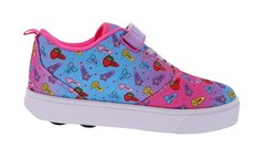 HEELYS GIRLS LITTLE KIDS/BIG KIDS PRO 20 X2 HOOK & LOOP FASTENER SKATE SHOES