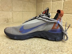 Nike React WR ISPA Wolf Grey Running Shoes CT2692-001 Men’s Size 4.5 EUR 36.5