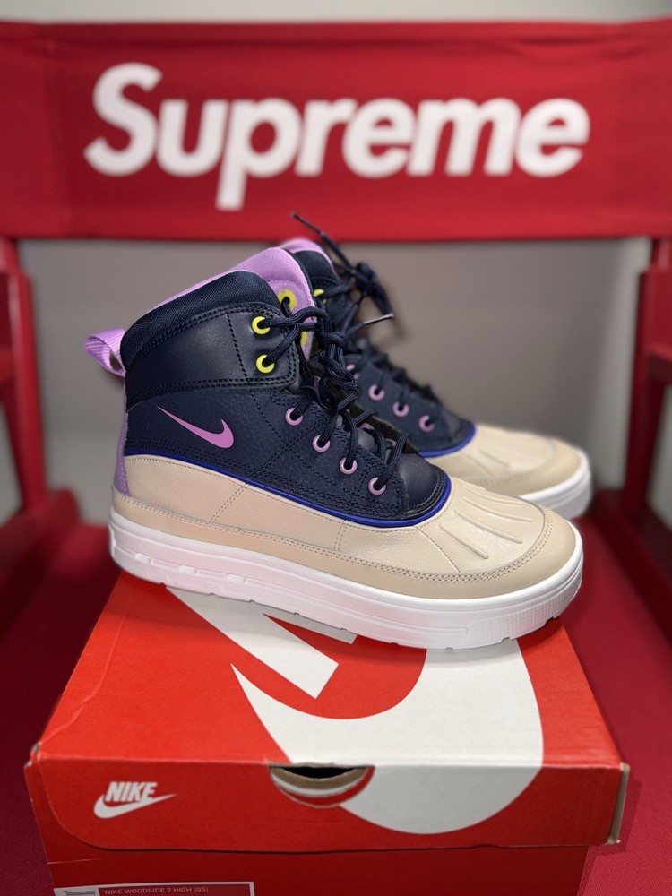 Nike ACG Woodside Boots Size High Sanddrift Obsidian 524872-100 Multiple Sizes