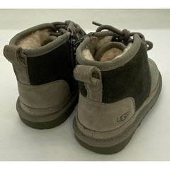 UGG Kids Neumel II Zip Grey Suede Chukka Boots 1017320T Size 12 Toddler