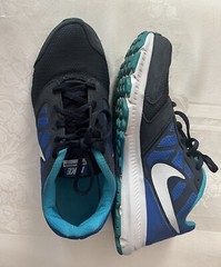 Nike Down Shifter 6 Sneakers Athletic Shoes Blue Size US 6YUK 5.5 EUR 38.5