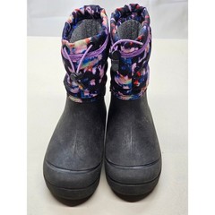 Bogs K Snow Shell CS Kid Waterproof Winter Boots Black Tie Dye 72928-009 Youth 2