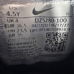 Nike Air Griffey Max 1 Mid SF Giants DZ5280-100 GS 4.5Y