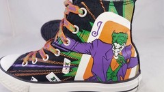 CONVERSE CHUCK TAYLOR DC COMIC BATMAN HI TOP YOUTH SIZE 2 MINT